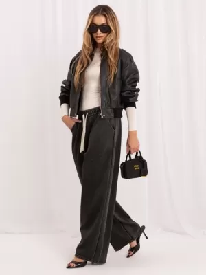 Dámské kalhoty ITALY MODA IR-SP-YV5708.71 DARK GREY