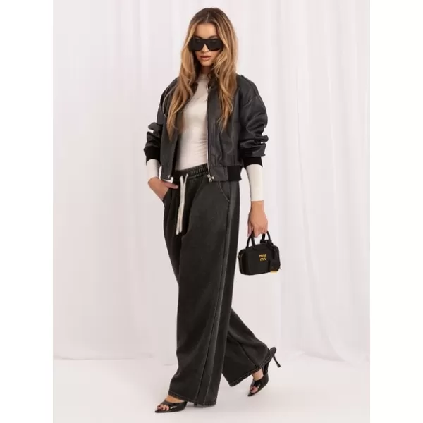  Dámské kalhoty ITALY MODA IR-SP-YV5708.71 DARK GREY 