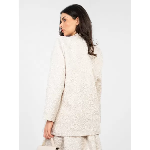  Dámská bunda RUE PARIS IT-MA-21839.10 LIGHT BEIGE 