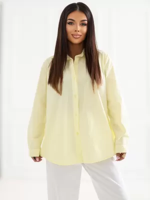 Dámská košile FACTORY PRICE IT-KS-97597.29 BRIGHT YELLOW