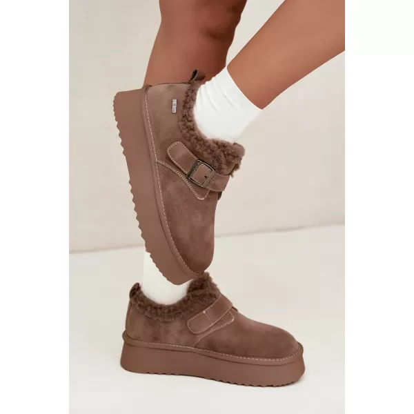  Dámské sněhule BIG STAR SHOES UU274318 BEIGE 