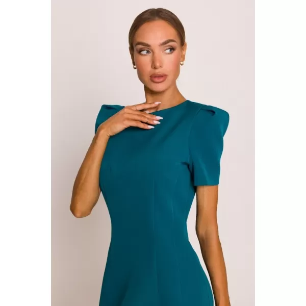  Dámské šaty MOE M777 OCEAN BLUE 