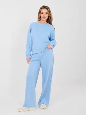 Dámská tepláková souprava FACTORY PRICE IT-KMPL-81001.28 LIGHT BLUE