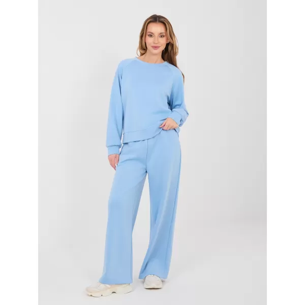  Dámská tepláková souprava FACTORY PRICE IT-KMPL-81001.28 LIGHT BLUE 