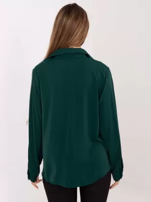 Dámská košile FACTORY PRICE IT-KS-29053.69 DARK GREEN