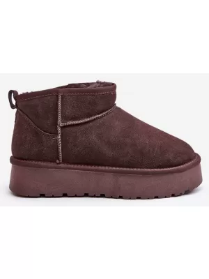 Dámské sněhule BOTO W5828 BROWN