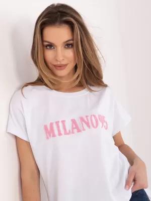 Dámské tričko RELEVANCE RV-TS-A1206.84 WHITE/PINK