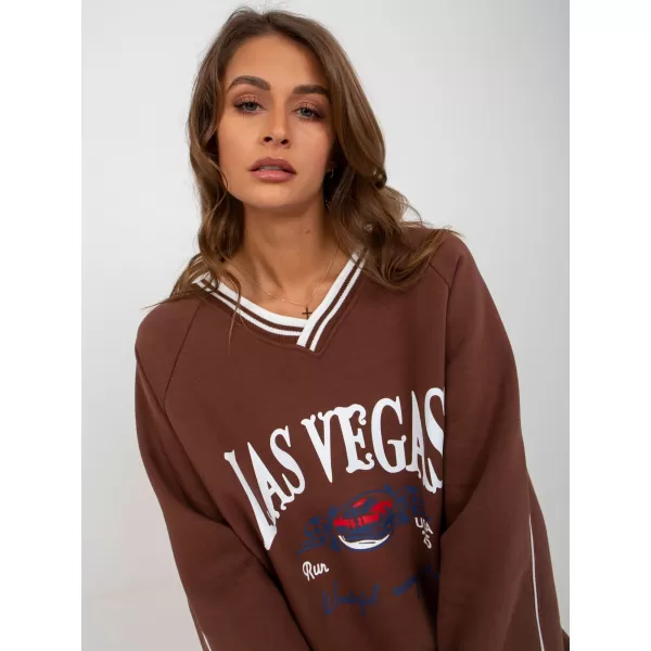  Dámský set EX MODA EM-KMPL-769.19X DARK BROWN 