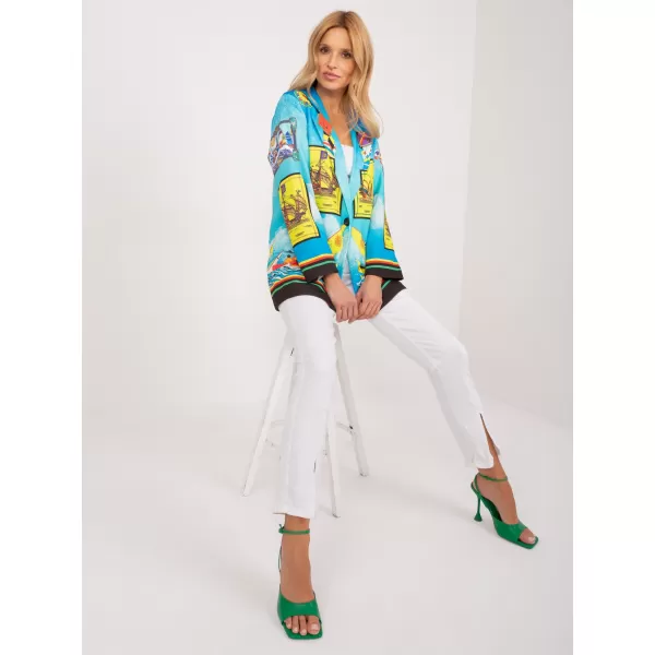  Dámské sako ITALY MODA DHJ-MA-18525-20.11X BLUE 