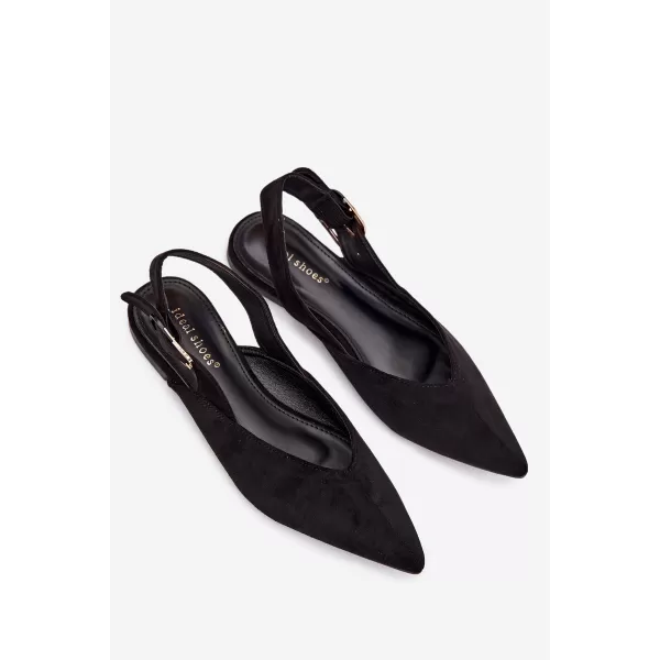 Dámské baleríny BOTO JH598/9755 BLACK 