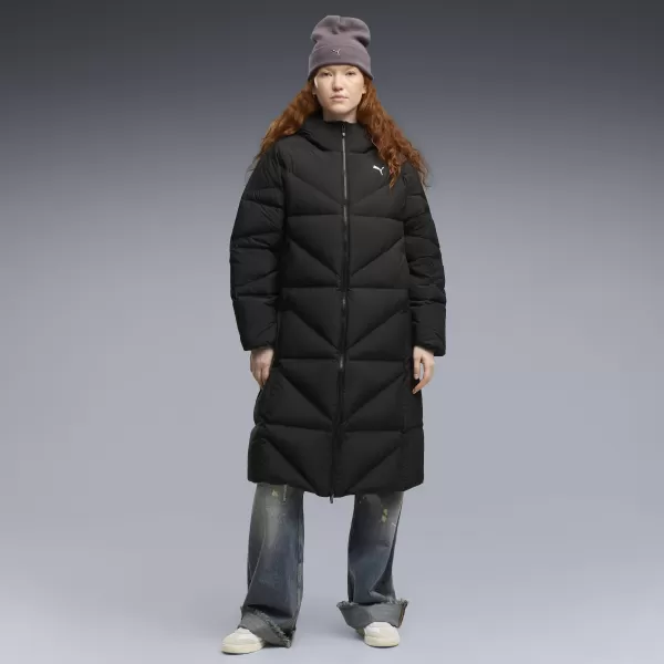  Dámský kabát PUMA HOODED DOWN PUFFER COAT W 69457901 PUMA BLACK 