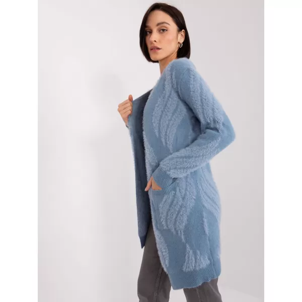  Dámský svetr WOOL FASHION ITALIA AT-SW-234501.00P BLUE 