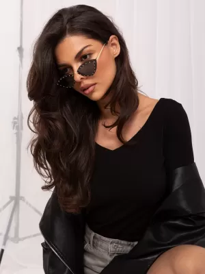 Dámské triko RUE PARIS RV-BZ-A1190.16 BLACK
