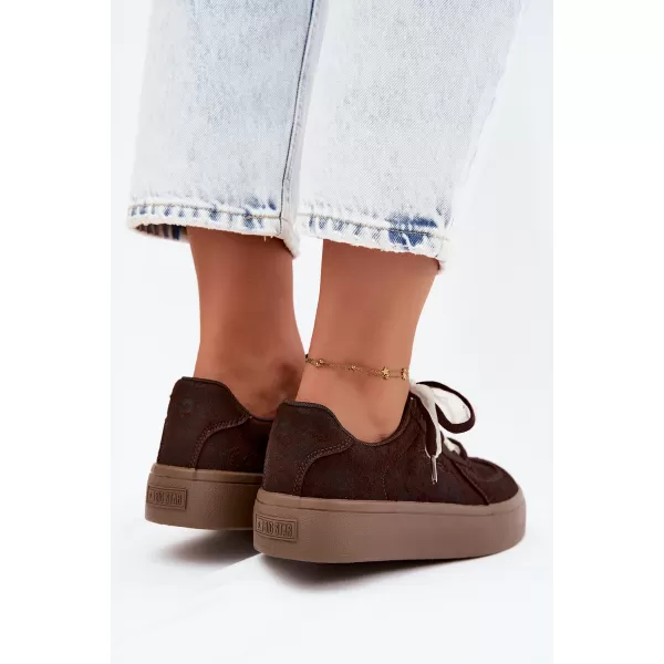  Dámské tenisky BIG STAR SHOES UU274004 BROWN 