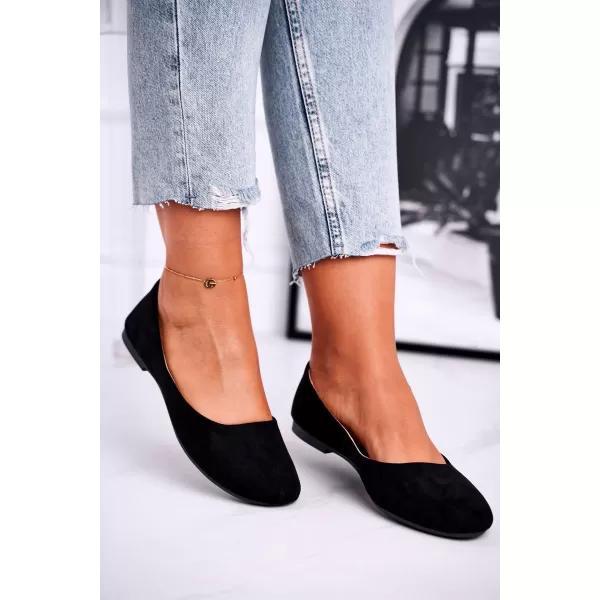  Dámské baleríny BOTO 9BL02-1031 BLACK 