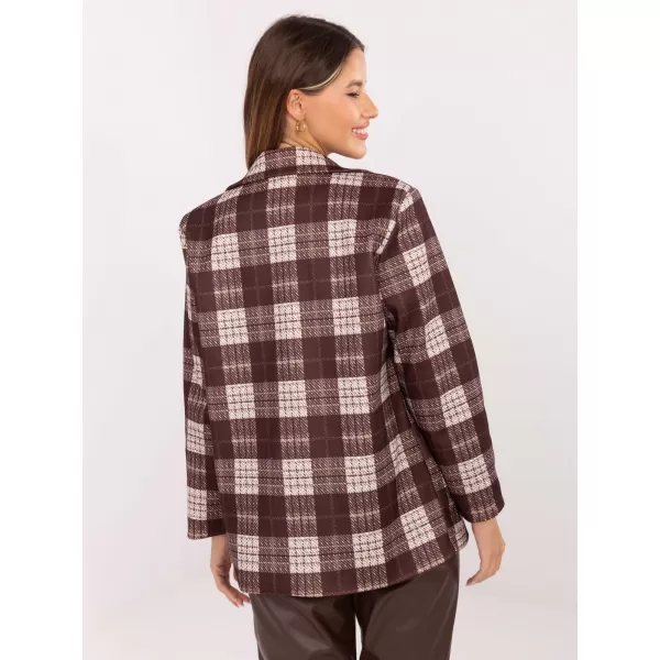  Dámská bunda RUE PARIS MI-MA-4195.18 BROWN 