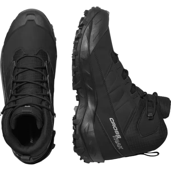  Pánské boty SALOMON CROSSTRAK WATERPROOF L47570200 BLACK/BLACK/ASPHALT 