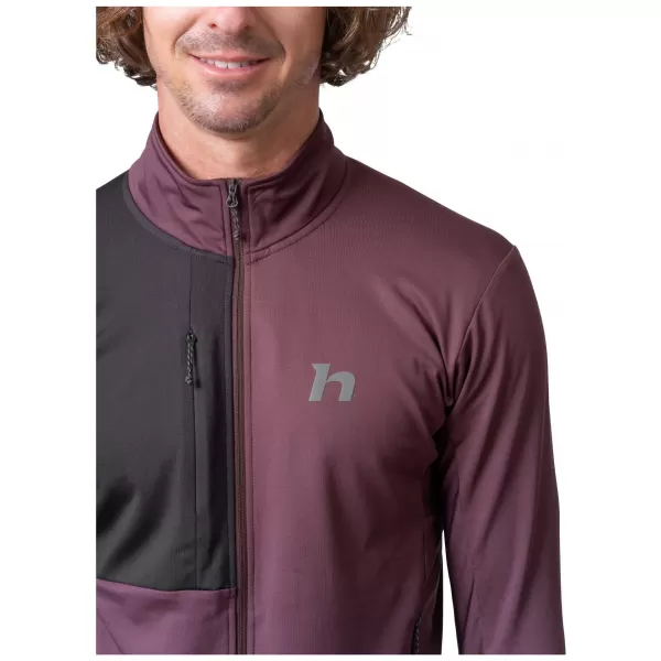  Pánská mikina HANNAH COLBY PRO RAISIN/ANTHRACITE 