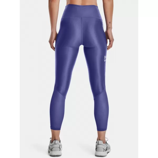  Dámské kompresní legíny UNDER ARMOUR ISO CHILL 7/8 LEG NS 1361023-561 FIALOVÁ 