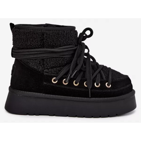  Dámské sněhule D&A GR62-6021 BLACK 