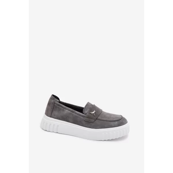  Dámské polobotky VINCEZA 93218 GREY 