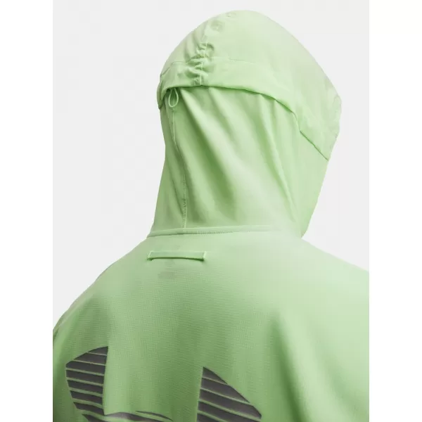  Pánská bunda UNDER ARMOUR VELOCITI PRO STORM JACKET 6005897-712 ZELENÁ 