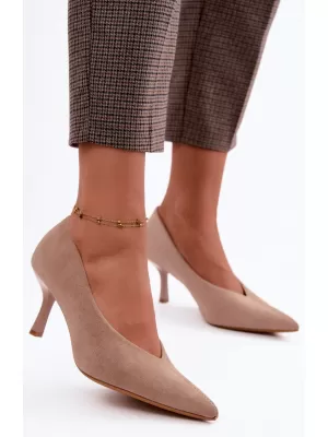 Dámské lodičky BOTO T686P BEIGE