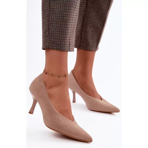  Dámské lodičky BOTO T686P BEIGE 