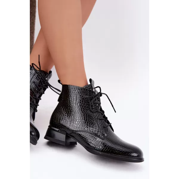  Dámské kotníkové boty VINCEZA 58659 BLACK 