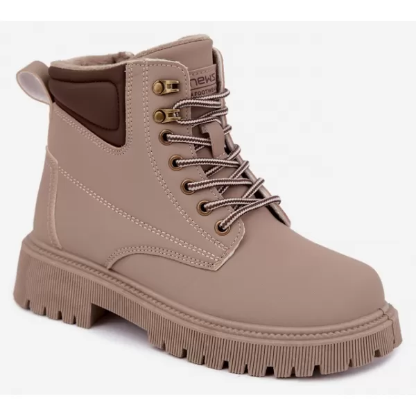  Dámské sněhule BOTO 25BT26-9118 KHAKI 