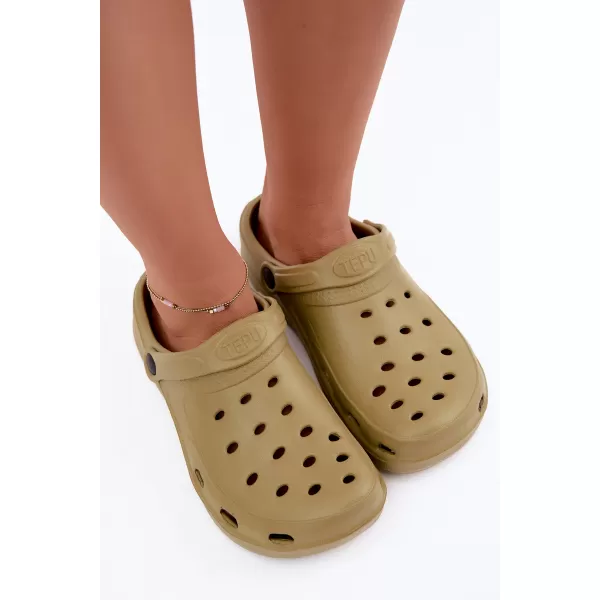  Dámské pantofle BOTO C73A171 OLIVE 