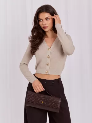 Dámský svetr ITALY MODA IR-SW-JK8687.07P BEIGE