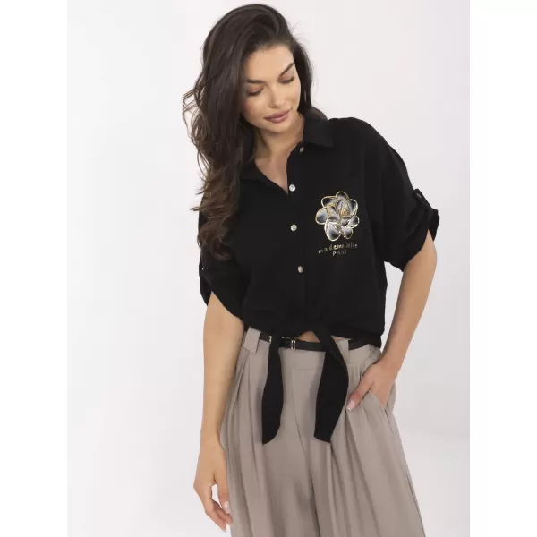  Dámská košile ITALY MODA DHJ-KS-8595-1.66 NOIRE 