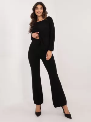 Dámská tepláková souprava ITALY MODA IT-KMPL-2219.51 NOIRE