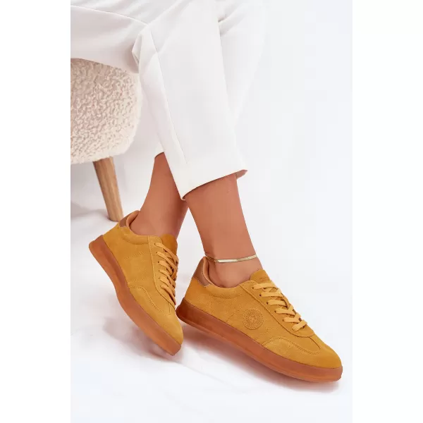  Dámské tenisky BIG STAR SHOES RR274846 YELLOW/GOLD 