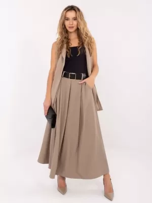 Dámská sukně ITALY MODA IT-SD-19720.17P BEIGE