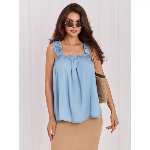 Dámské tílko ITALY MODA IT-BZ-A9157TSNZ.99 LIGHT BLUE 