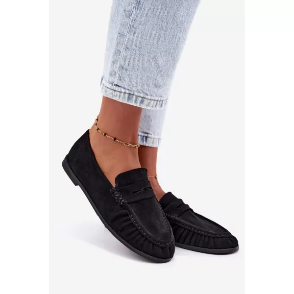  Dámské mokasíny BOTO 9881 BLACK 