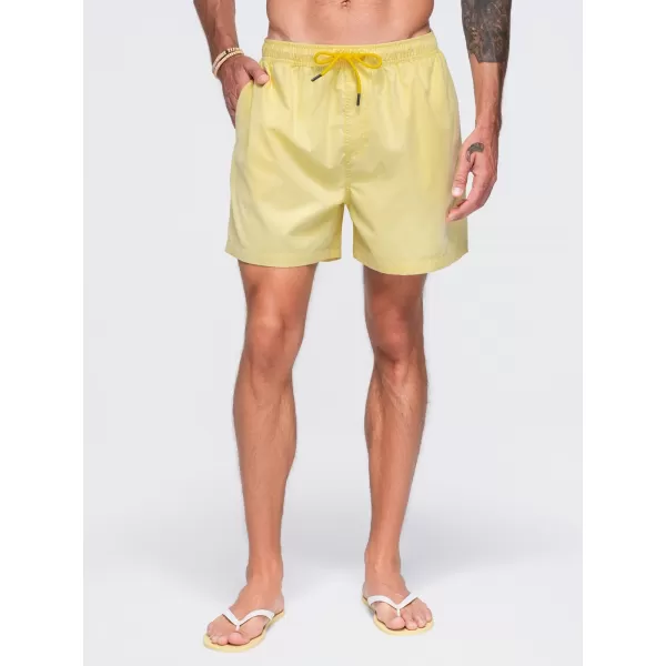  Pánské kraťasy OMBRE OM-SRSS-0216 YELLOW 