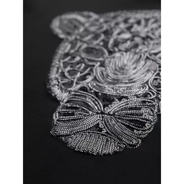  Pánská mikina OMBRE OM-SSNZ-0273 BLACK 