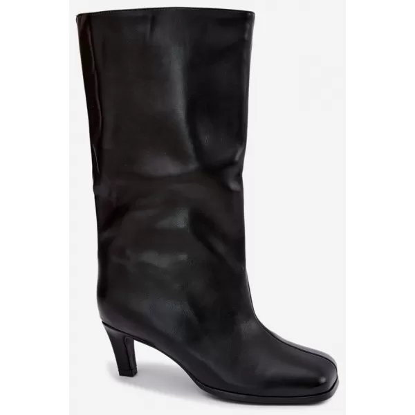  Dámské kozačky BOTO RB181P BLACK 