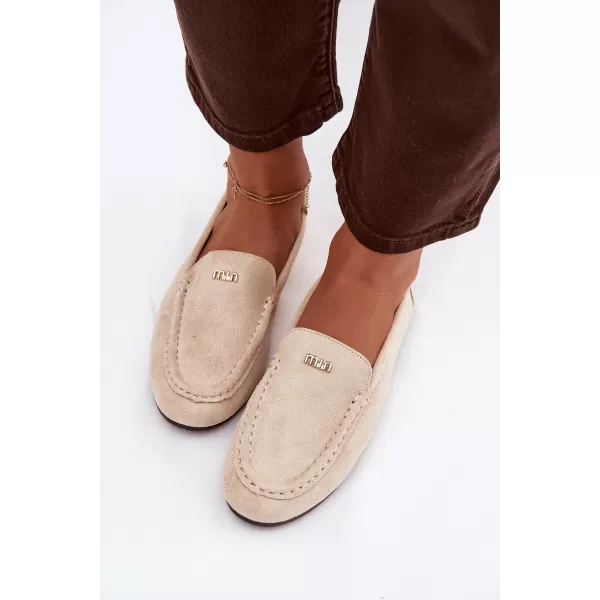  Dámské mokasíny BOTO QQ-273 BEIGE 