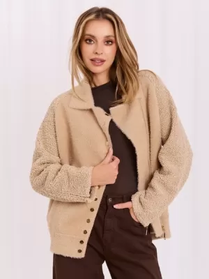Dámská bunda FACTORY PRICE MBM-KR-4201.98P BEIGE