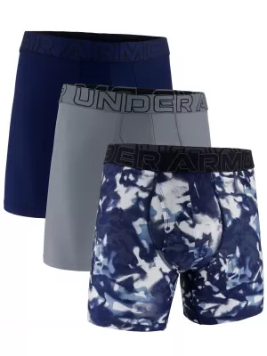 Pánské boxerky UNDER ARMOUR M UA PERF TECH (3KS) 1383879-408 MODRÁ