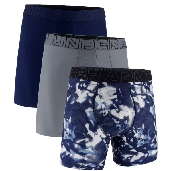  Pánské boxerky UNDER ARMOUR M UA PERF TECH (3KS) 1383879-408 MODRÁ 
