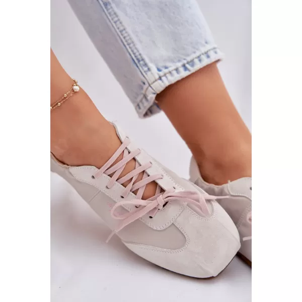  Dámské tenisky BIG STAR SHOES TT274599 BEIGE 