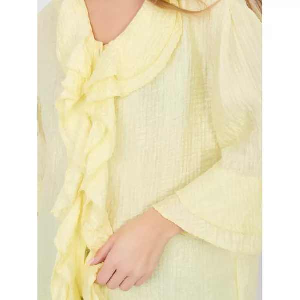  Dámská košile ITALY MODA IT-KS-81863.11P BRIGHT YELLOW 