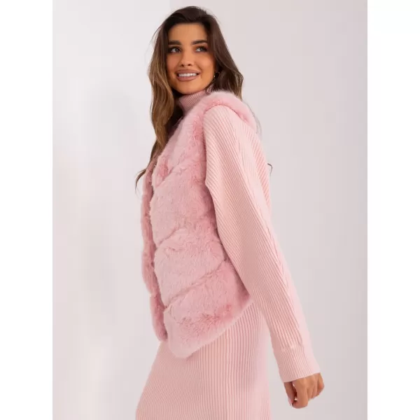  Dámská vesta WOOL FASHION ITALIA AT-KZ-2349.00P BRIGHT PINK 