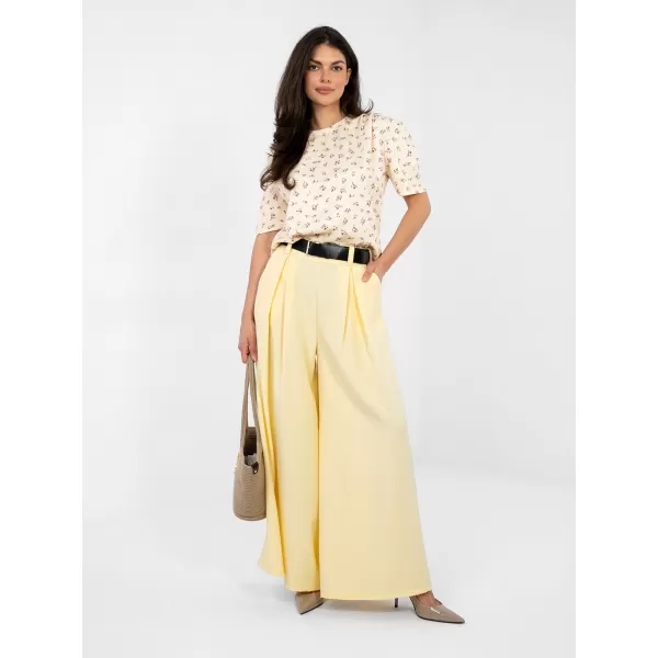  Dámské kalhoty RUE PARIS IT-SP-19963.32 BRIGHT YELLOW 