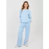 Dámská tepláková souprava RUE PARIS IT-KMPL-22211.32 LIGHT BLUE